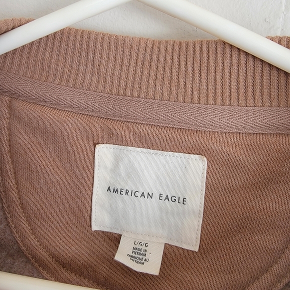 American Eagle Mushroom Skeleton Crew Neck Sweatshirt - Picture 4 of 4